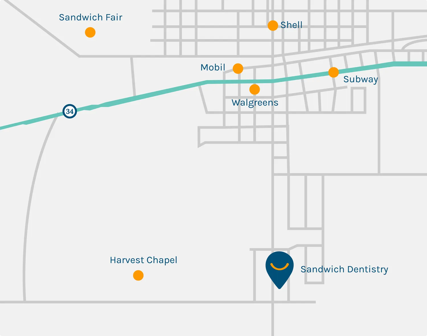 Sandwich Map